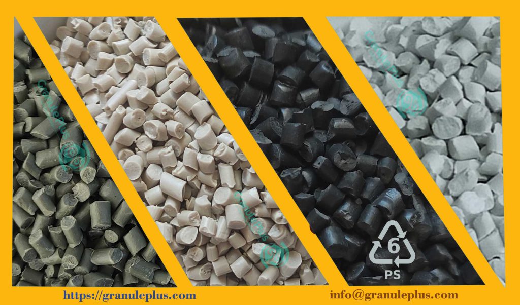 Recycled High Impact Polystyrene granules