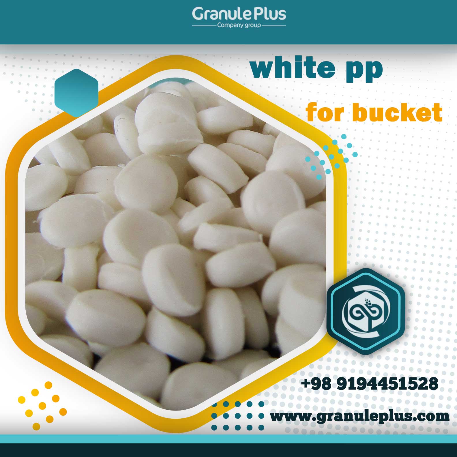 sale of white pp granule